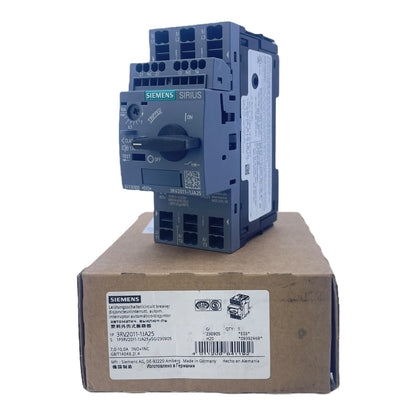 Siemens Motorschutzschalter 7–10A 3RV2011-1JA25 130A Class10 690V 3-polig