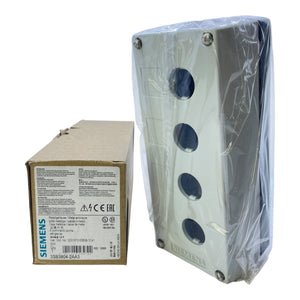 Siemens Metallgehäuse 4-fach 3SB3804-2AA3 für Befehlsgeräte
