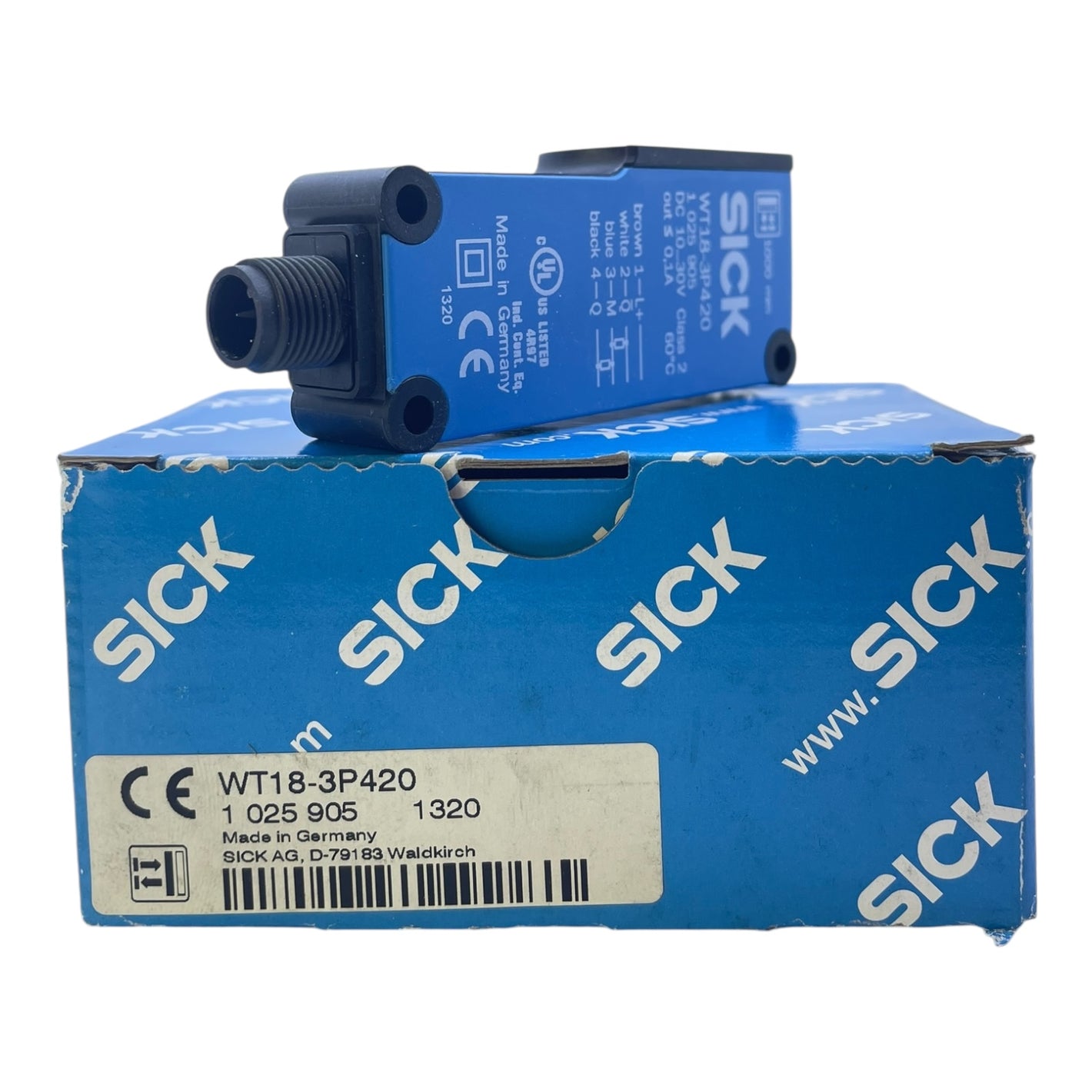 Sick Lichttaster Reflexionslichttaster WT18-3P420 1025905 für die Industrie