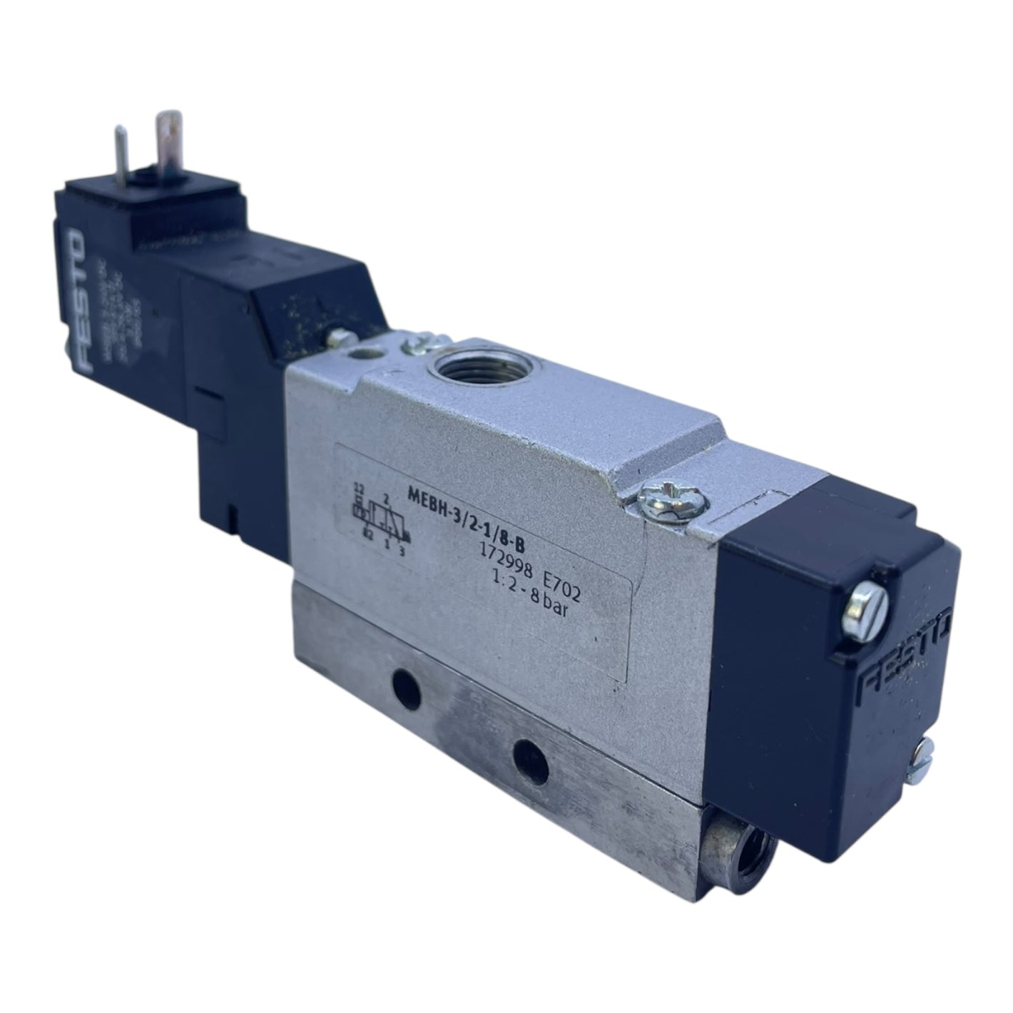 Festo Magnetventil Pneumatikventil MEBH-3/2-1/8-B 172998 2-8 bar Industrie