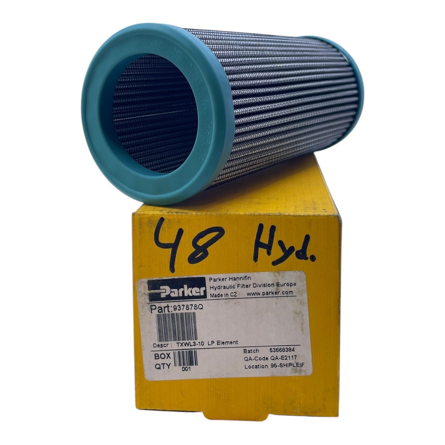 Parker Hydraulikfilter Filter TXWL3-10 937878Q Hydraulikfilter von Parker