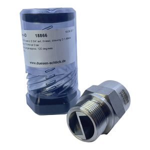 Schlick Zerstäuberdüse W18866 75/120° Druckdüse Industrie Düse Sprühdüse