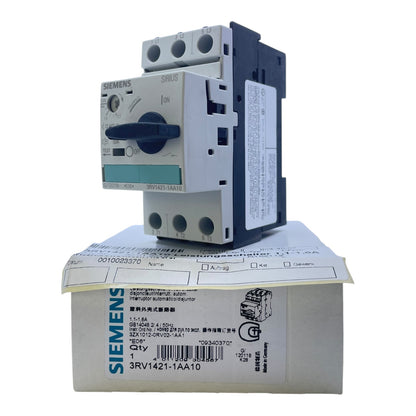 Siemens Leistungsschalter 1,1-1,6A 3RV1421-1AA10 Leistungsschalter von Siemens