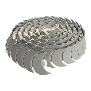 Rexnord Förderkette 10cm Breite – 5m Länge TableTop Chain PS1710TABK L1710628993