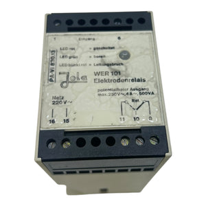 Jola Elektrodenrelais WER 101 Elektrodenrelais von Jola für die Industrie