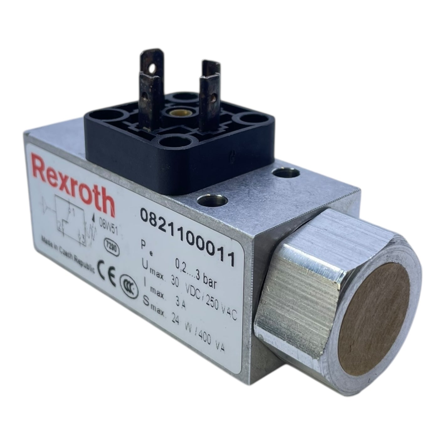Rexroth Druckschalter 0821100011 Druckschalter von Rexroth für die Industrie
