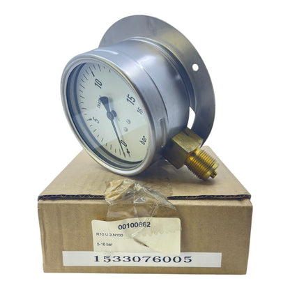 M.Jünemann Manometer 0-15(16)bar | Manometer Geeignet für die Industrie