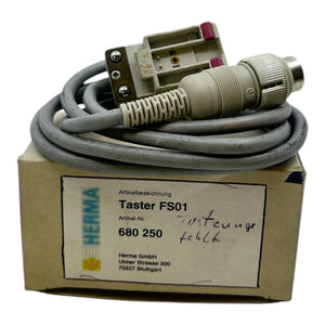 Herma Taster Etikettensensor FS01 680250 Gabellichtschranke Industrie Einsatz