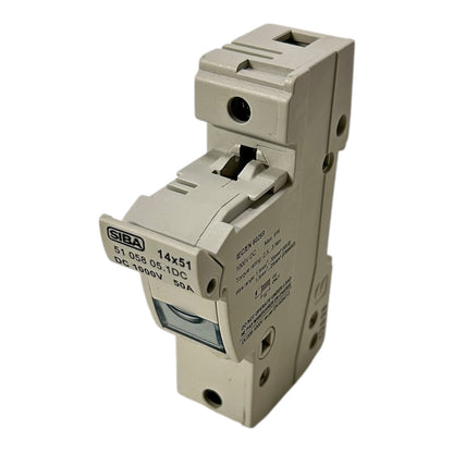 SIBA Sicherungshalter 14x51mm 1-polig 1000V DC 50A 51 058 05.1DC für Industrie