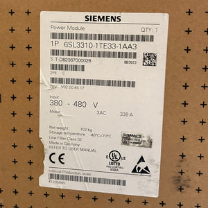 Siemens SINAMICS 6SL3310-1TE33-1AA3 Wechselstrom-Leistungsmodul 3-phasig 380-480V