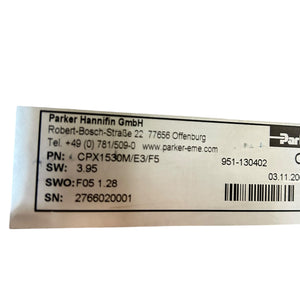 Parker Compax-M CPX1530M/E3/F5 Grundgerät für industriellen Einsatz