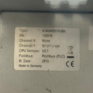 Kistler DMF-P A310 Universal measuring controller for industrial use Measuring controller
