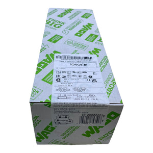 WAGO Doppelstockklemme Reihenklemme 2002-2201 TOPJOB S grau VE: 50 Stück