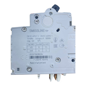 ABB Leitungsschutzschalter S403 M C20 3-polig 400V 10kA SMISSLINE TP ABB
