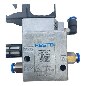 Festo Magnetventil Pneumatikventil MFH-3-1/8-S 7958 Pneumatikventil von Festo