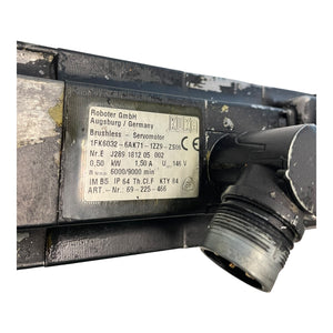 KUKA Servomotor 0,5kW 1FK6032-6AK71-1ZZ9  6000/9000min⁻¹ IP64
