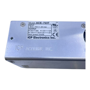 ICP Electronics ACE-723T Netzteil DC-DC Converter 200W -36 bis -72V Eingang