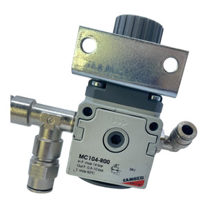 Camozzi Druckregler 0,5–10 bar Pneumatikregler MC104-R00 für die Industrie