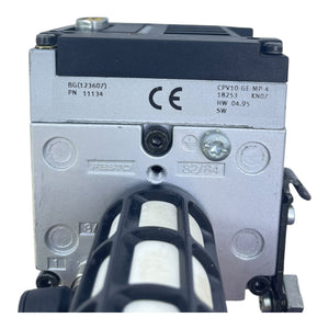 Festo Ventilinsel CPV10-GE-MP-4 mit 5 Ventilen 161414 Pneumatikmodul Industrie