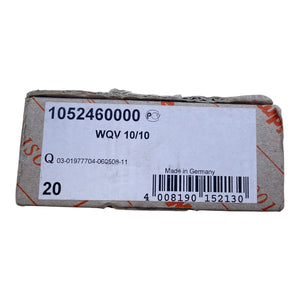 WQV 10/10 Weidmüller Querverbinder 1052460000 VE:16stk Für die Industrie