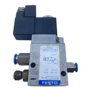 Festo Magnetventil Pneumatikventil MFH-3-1/8 7802 Magnetventil von Festo
