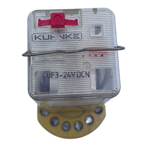 Kuhnke Sockelrelais mit Sockel UF3-24VDCN Sockelrelais von Kuhnke für Industrie