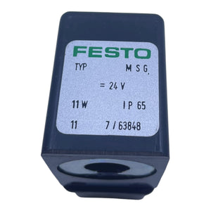 Festo Magnetspule 24V MSG Magnetspule von Festo für den Industrie Bereich