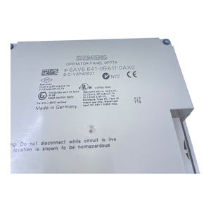 Siemens Operator Panel 6AV6641-0BA11-0AX0 Bedienpanel Operator Panel Siemens
