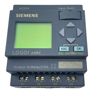 Siemens LOGO! 24RC Steuerung 6ED1052-1HB00-0BA2 24RC Steuerung von Siemens