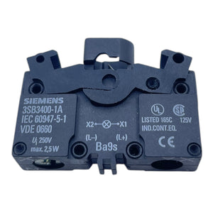 Siemens Leuchtmelder Blau24V 3SB3217-6AA50 Leuchtmelder von Siemens Industrie