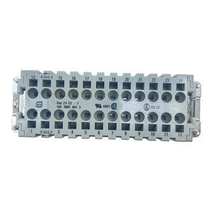 Harting Han 24 ES-F Kontakteinsatz mit 24 Kontakten 09330242716 für Industrie
