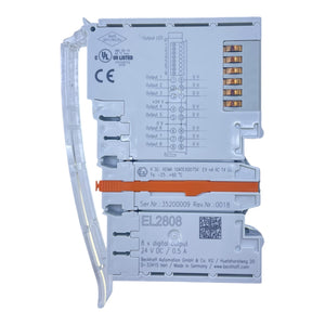 Beckhoff EtherCAT-Klemme 8-Kanal-Digital-Ausgang 2-Leiteranschluss EL2808