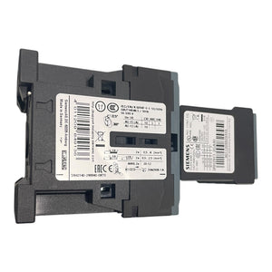 Siemens Koppelhilfsschütz, Hilfsschalterblock 3RH2140-2MB40-0KT0 3RH2911-2GA40