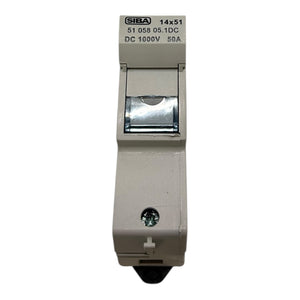 SIBA Sicherungshalter 14x51mm 1-polig 1000V DC 50A 51 058 05.1DC für Industrie
