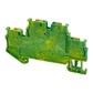 Phoenix Contact Erdungsklemme PTTB1,5/S-TWIN-PE PE-Klemme Hutschiene VE: 4 Stk