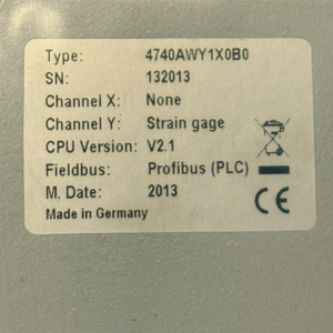 Kistler DMF-P A310 Universal measuring controller for industrial use Measuring controller