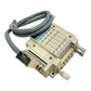 SMC Ventilinsel 5x Magnetventil SY3A00-5U1 mit Kabel und Sub-D Anschluss