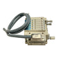 SMC Ventilinsel 5x Magnetventil SY3A00-5U1 mit Kabel und Sub-D Anschluss