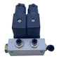 Airtec Magnetventil SP011 Doppelventil 24V DC 4,2W 10bar MS183102HN Industrie