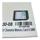 Siemens Simatic Speicherkarte 512MB 6AV6671-8XB10-0AX1 Speicherkarte 512MB