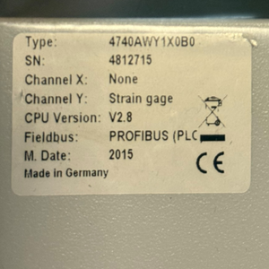 Kistler DMF-P A310 Universal measuring controller for industrial use Measuring controller