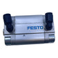 Festo Kompaktzylinder Pneumatikzylinder ADVU-20-20-P-A Pneumatikzylinder Festo