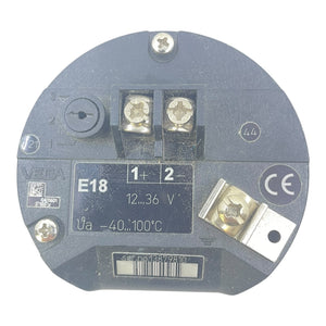 VEGA E18 Sensor Adapter Elektronikeinsatz - für industriellen Einsatz VEGA