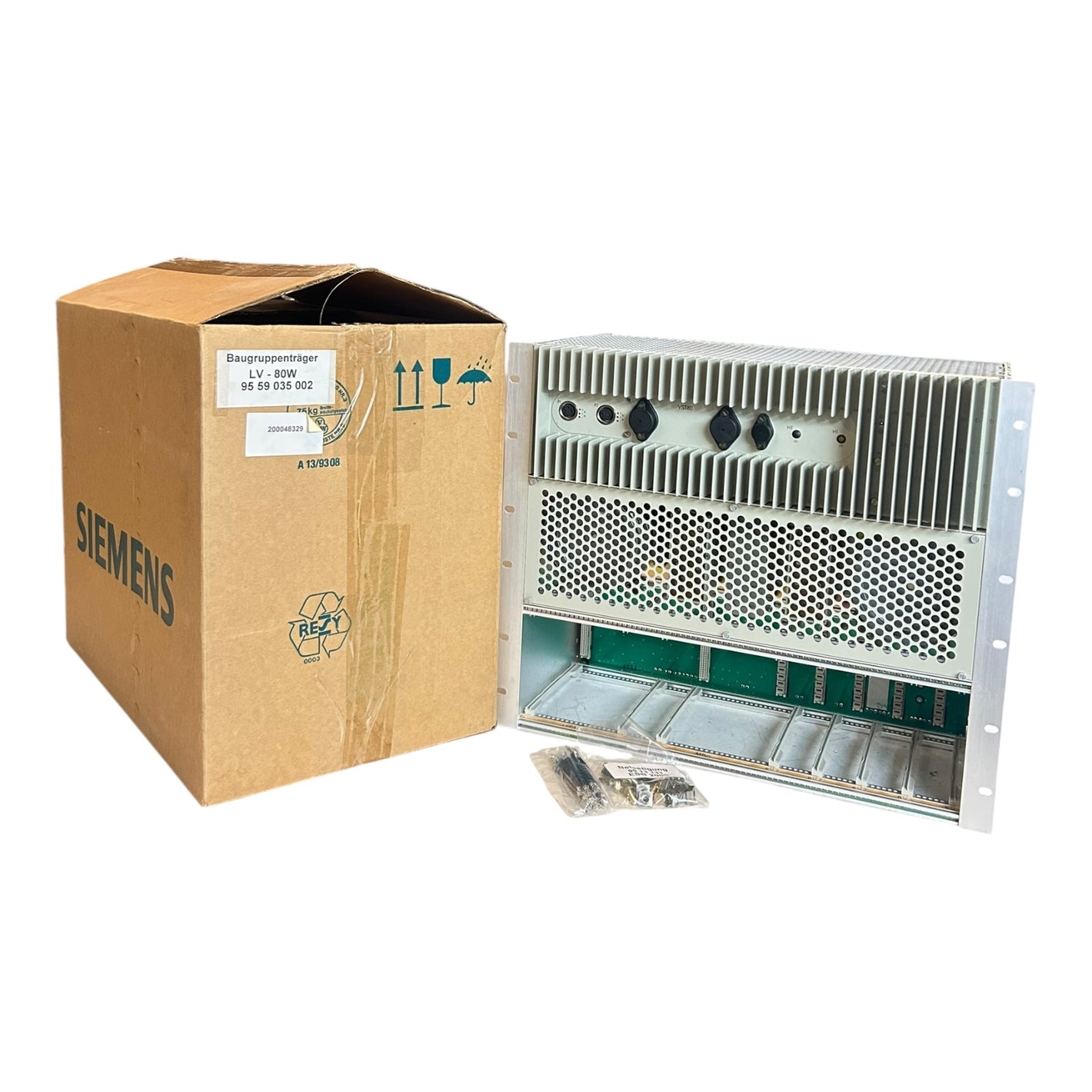 Siemens Baugruppenträger Modulträger LV-80W TK9559032K Einschubgehäuse Siemens