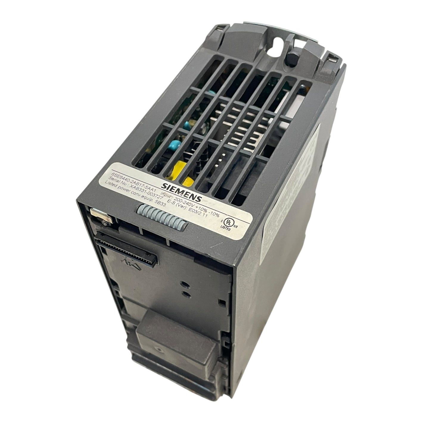 Siemens Frequenzumrichter 0,75kW 230V MICROMASTER 440 6SE6440-2AB17-5AA1