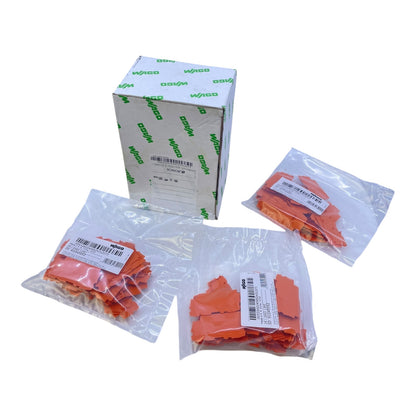 WAGO 2002-1392 Endabdeckung orange VE:75 Stk