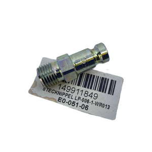 Verschluss Kupplung Stecknippel LP-006-1-WR013 für die Industrie Vorgesehen