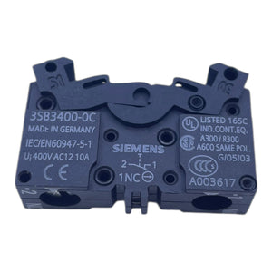 Siemens Drucktaster Rot 3SB3203-0AA21 Leuchtmelder von Siemens Industrie