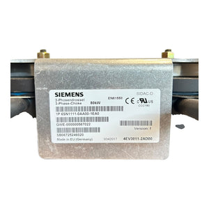 Siemens 3-Phasendrossel 80kW 6SN1111-0AA00-1EA0 Netzdrossel Industrie Einsatz