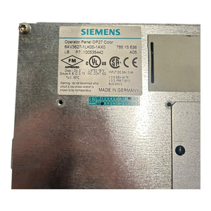 Siemens 6AV3627-1LK00-1AX0 Operator Panel Bedeineinheit HMI Industrie Einsatz